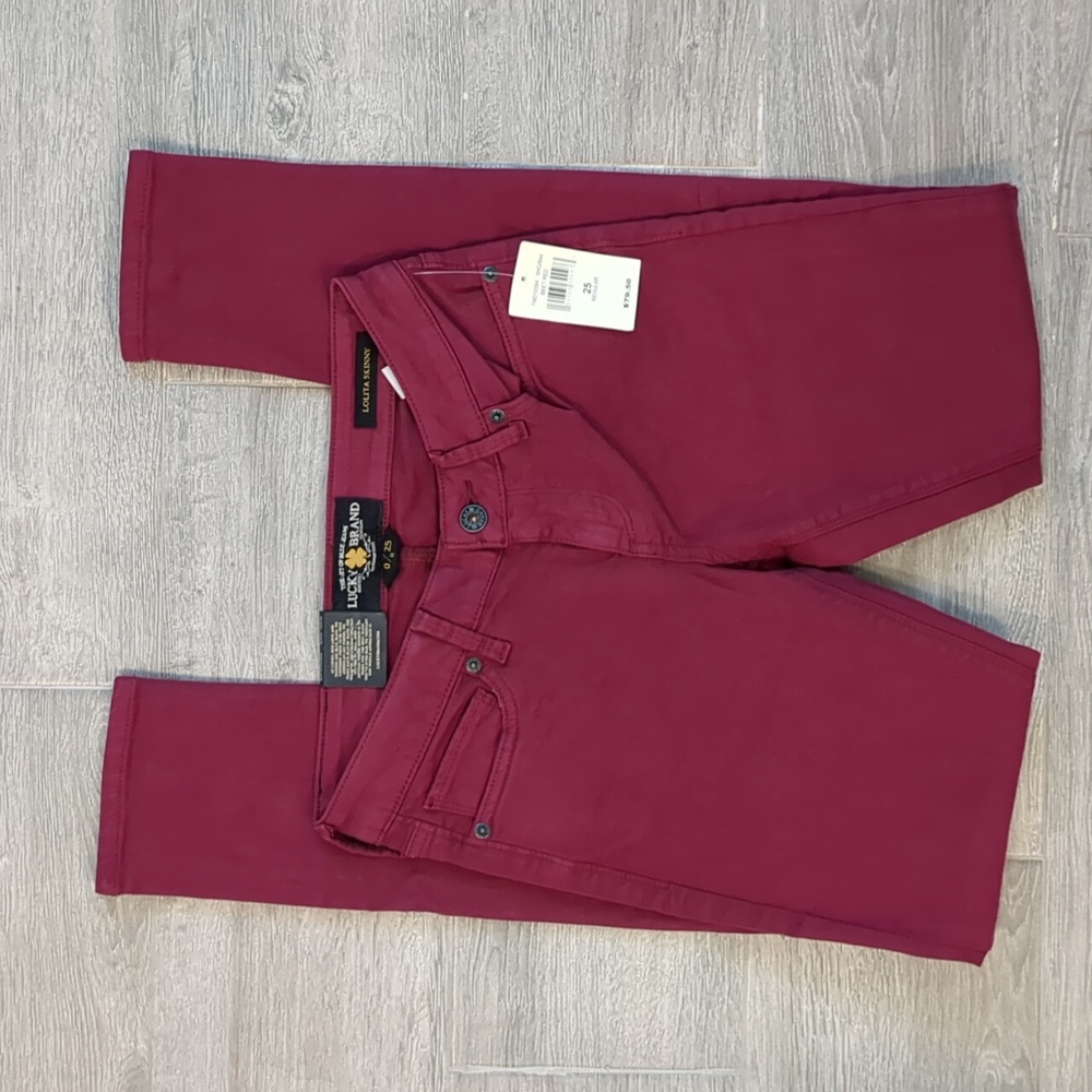 🧡3/99🧡NWT Lucky Brand Lolita Skinny - Picture 3 of 4